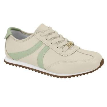 Imagem de Tenis Vizzano Casual Ref 1471.100.7286 Branco Off/verde 037