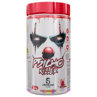 Imagem de Pré Treino Psicho Killer 294g - Demons Lab Sabor Fruit Punch-Unissex