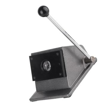 Imagem de Fabricante de Crachás Redondos, Máquina de Corte e Vinco Gráfica, Corte Estável de Alta Dureza para Cartões de PVC e Couro de Papel (25mm)