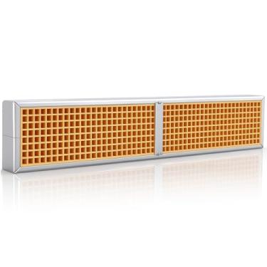 Imagem de PUICUOOX Substituição de combustível catalítico de fogão a lenha de 6,3 cm x 32,4 cm x 2,5 cm para fundições Vermont flexburn Defiant & Encore | Catalisador de combustor de cerâmica | Reduz as