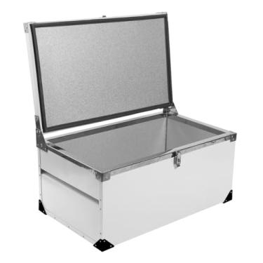 Imagem de Caixa Térmica Metal 110 litros Catfer (Branca)