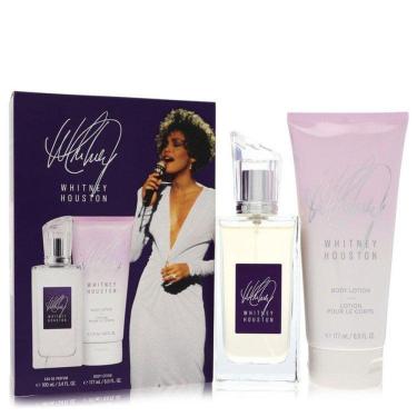Imagem de Kit Presente Feminino Whitney Houston 100 Ml Eau De Parfum+177 Ml Loção Corporal