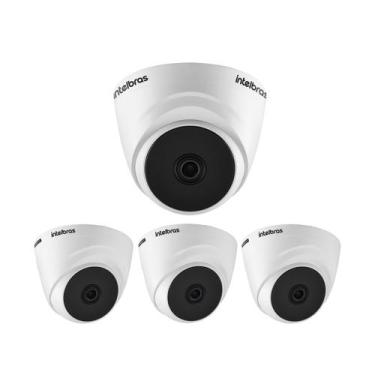 Imagem de Kit 4 Câmeras HDCVI 2 Megapixels Full HD 20m VHL 1220 D G8 Intelbras