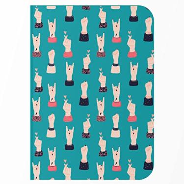 Imagem de Caderno sem Pauta A5 - Capa Flexível 80 Páginas 20x14cm - Mãos