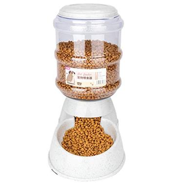 Imagem de Ração automática de grande capacidade para animais estimação comedouro água tigela cachorro e gato combinação balde armazenamento comida