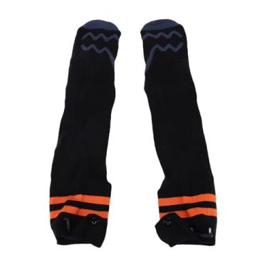 Imagem de Pssopp 1 par de Meias Térmicas Quentes de Inverno, 4 Níveis de Calor, Controle Inteligente por Aplicativo, Bota Grossa, Meias Isoladas para Trabalho Ao Ar Livre, Pesca, Caça, Esqui