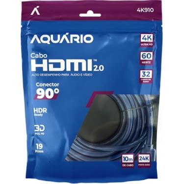 Imagem de CABO HDMI 90° 2.0 4K 3D 19 PINOS – 10 METROS