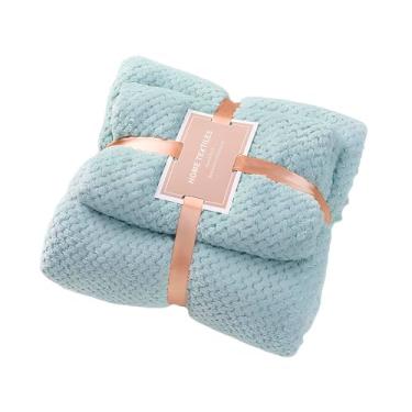 Imagem de TOALHAS Jogo ROSTO e Corpo Premium Macias - Presente Verde em Tamanhos 70x140 e 35x75