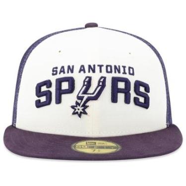 Imagem de Boné New Era 59Fifty Fitted Trucker NBASan Antonio Spurs Sunset Masculino-Masculino
