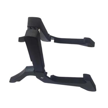 Imagem de TTETTZ Suporte Dobrável para Guitarra em Formato de a, Versátil, Antiderrapante E Estável, Ideal para Guitarras Baixo, Violoncelo, Clássica E Elétrica. Compr, Preto