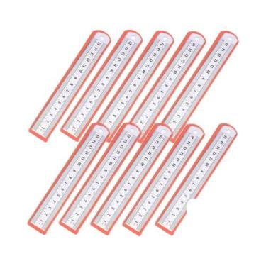 Imagem de Régua De Precisão De Aço Inoxidável Dupla Face De 15-30cm, Ferramenta 