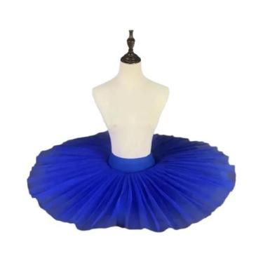 Imagem de Tutu De Balé Profissional Branco Para Adultos E Crianças, Saia Rígida 