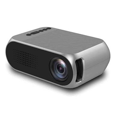 Imagem de Projetor, alto-falante embutido HD 1080pmultimídia Home Theater portátil pequeno projetor, compatível com computadores de mesa, celulares, DVD e mais
