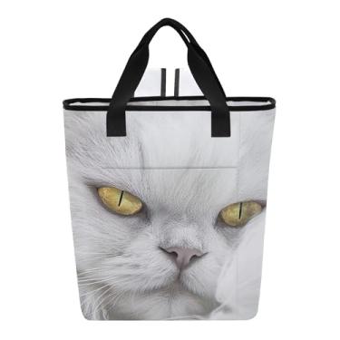 Imagem de Joitme Lazy Cat Cute Close Up Art Soft Side Coolers Isolados à Prova de Vazamento 36 Latas Isoladas Lancheiras Adultos 35 x 14 cm