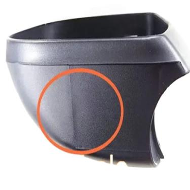 Imagem de Suporte de moldura para espelho lateral automático compatível com Ford Focus MK3 MK2 2012 2014 2015 2017 2018 2010 2011/Mondeo MK4 suporte prateleira visão traseira(Left no hole)