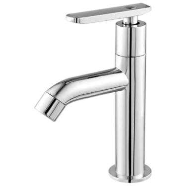 Imagem de Torneira Banheiro Lavatório Mesa Pia Abs Cromado 1/4 Volta Cor Prateado