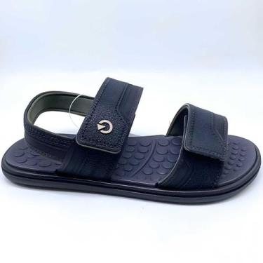 Imagem de Chinelo Masculino GDN Cartago Veneto Conforto Leve 12481, Preto, Preto