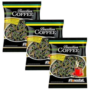 Imagem de Bala De Cafe Brazilian Coffee Florestal Kit 3 Pacotes 1,5kg Kits na Web