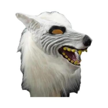 Imagem de Máscara De Cabeça De Cavalo Marrom Para Homens Em Látex, Máscara Engra