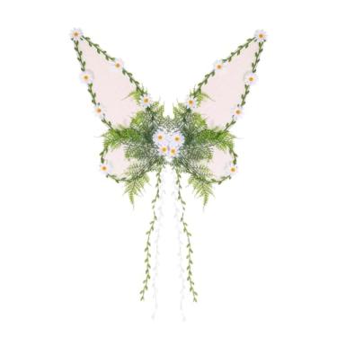 Imagem de Wzmzjy Asa de Borboleta, Fofa E Leve, Estilo Princesa, para Apresentações de Palco E Fantasias, Branco
