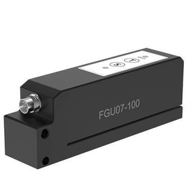 Imagem de FGU07-100 Inspeção de etiqueta transparente para máquinas de etiquetagem tipo fenda de olho elétrico sensor de etiqueta