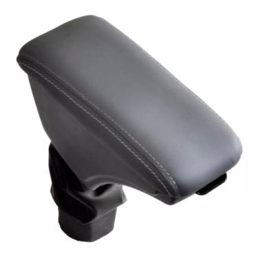 Imagem de Apoio Braço Descanso Central Com Porta Objetos Para Duster 2011 a 2019 E Oroch 2015 a 2019 (Cinza - Costura Preta)