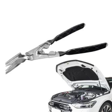 Imagem de Alicate de clipe de - removedor de acabamento | Ferramenta de remoção de clipe de painel | para reparo de carros veículos automotivos SUV RV Van móveis painel de porta rebite estofados