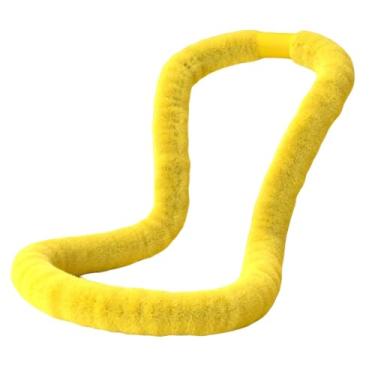 Imagem de menolana Aro de Exercícios com Peso, Mola Macia, Acolchoado, Quente, Suave, Silencioso, Portátil, Equipamento Esportivo para Viagens, Escritório, Mulheres e, Amarelo 2kg