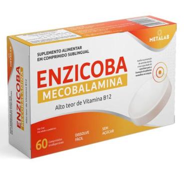 Imagem de Metilcobalamina Vitamina B12 Comprimido Mastigavel 60 cp Sabor Cereja 