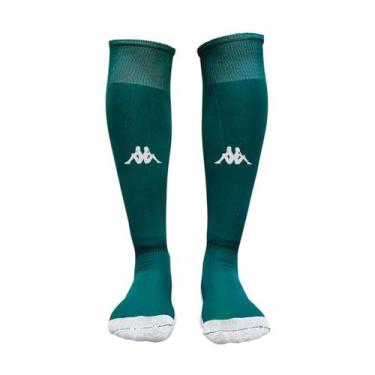 Imagem de Meiao de futebol/treino juvenil esportivo kappa silver - tam 33 ao 37,