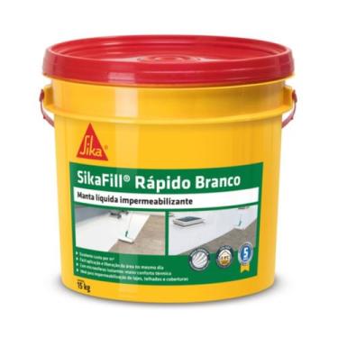 Imagem de Impermeabilizante Sika Fill Rápido 15kg Branco