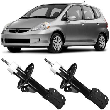 Imagem de 2 Amortecedor Honda Fit 2003 a 2008 Dianteiro Nakata