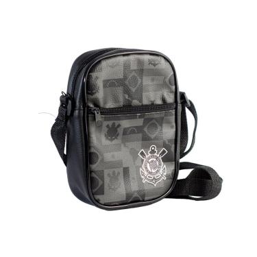 Imagem de Shoulder Bag Sude Bandeiras Corinthians-Unissex