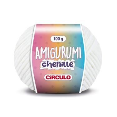Imagem de Linha Amigurumi Chenille - Circulo - 100g - 110 metros - 909 TEX (8176-Off White)