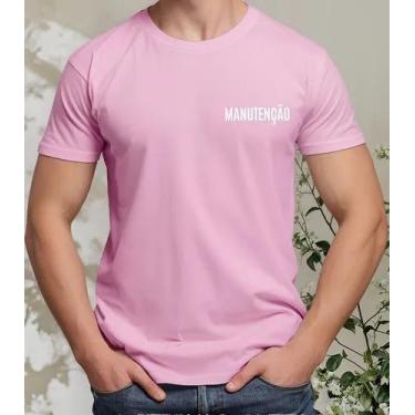 Imagem de Camisa Camiseta Masculina Feminina Algodão Uniforme Profissional Traba
