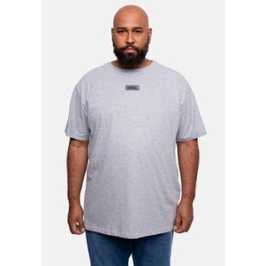 Imagem de Camiseta Fatal Estampada Plus Size Masculino-Masculino