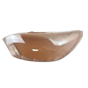 Imagem de Compatível com kia rio hatchback 2012-2015 transparente farol capa máscara abajur escudo da lâmpada substituir lente(Left)