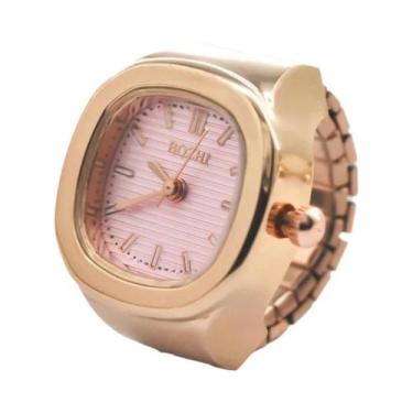 Imagem de Relógio De Quartzo Unissex Com Mostrador Quadrado, Criativo, Com Caixa