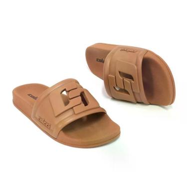 Imagem de Sandália Slide Colcci Biana Logomania Casual Conforto