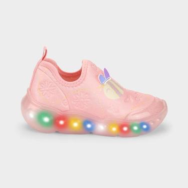 Imagem de Tênis Infantil de Luz Bibi Roller Celebration 3.0 Rosa de Abelha-Feminino