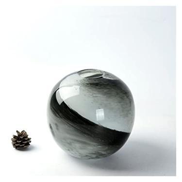 Imagem de x3anggyt5 Vaso de flores chinês multicolorido, feito à mão, terrário, vaso de vidro colorido para decoração de casamento, decoração de casa, vasos de mesa para flores, decoração de casa (grande)