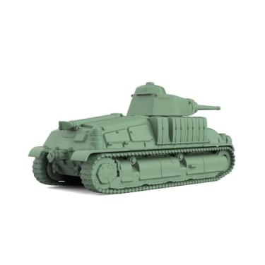 Imagem de MRY-SFW SSMODEL SS144813 1/144 Kit de modelo militar France Somua S-35 Tanque médio ARL 2C Turret e arma de 47 mm