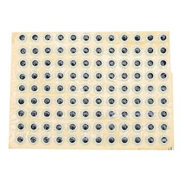 Imagem de Simulação 3D Adesivo Fisheye Olhos de isca de pesca profissional Conjunto de olhos de isca de pesca artificial holográfico para iscas DIY e artesanato Material de resina epóxi 8 (Cor Luminosa)