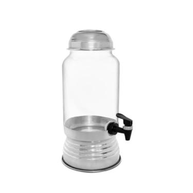 Imagem de Kit Chopeira de Vidro Com Dispenser e Suqueira Grande Com Torneira Tampa Jarra Bebidas Suco Torre Chopp Bar Beer Churras(1 Suqueira)