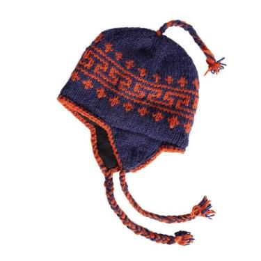 Imagem de Gorro Sherpa KOSHI Artesanal de Lana con Forro Polar y Orejeras