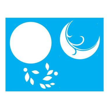 Imagem de Stencil Tamako Mandala - 15X20Cm - Ref A2440