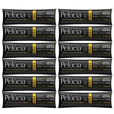 Imagem de Kit C/ 12 Alisante Henê Pelúcia Medio BISNAGA 180g