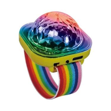 Imagem de Lâmpada LED Portátil Recarregável Para Pulso Com Controle De Som Color