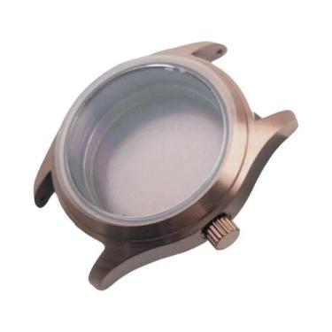 Imagem de Caixa De Relógio De Piloto À Prova d'Água 36mm 39mm 200m PVD Para NH34
