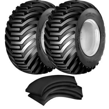 Imagem de Kit 2 Pneus 400/60-15.5 14 Lonas Smhf L3 Maggion + 2 Camaras